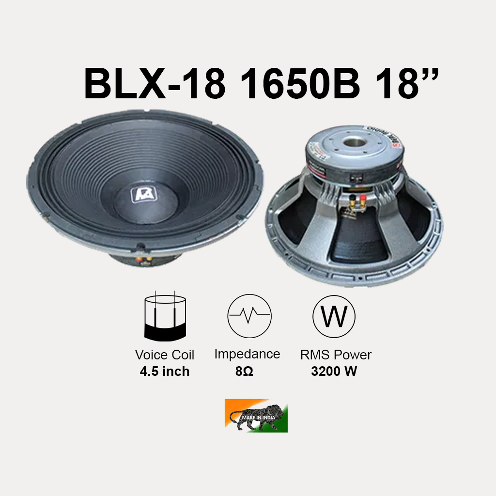 化石　B-18 BLX-18 1650B 18Inch 3200W Professional DJ Speaker Best Price
